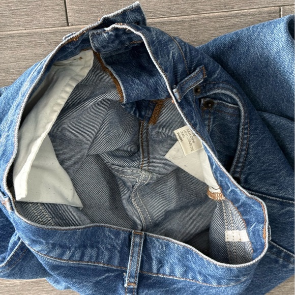 Reformation Julia Crop High Rise Cigarette Straight Leg Denim Jeans Milo Wash 25 - Picture 13 of 16